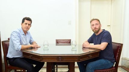 otermin se reunio con wado de pedro: su acompanamiento sera fundamental