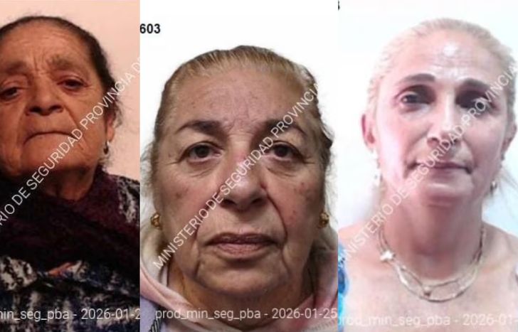 Las tres gitanas prófugas de la Justicia.