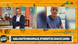 Martín dialogó desde su internación en el Hospital de Llavallol.