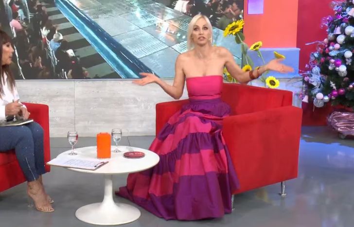 Ingrid Grudke con Moria Casán.