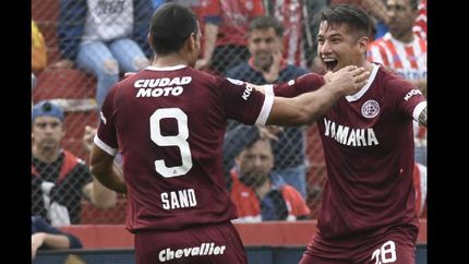 lanus dio el primer paso para retener a sand y auzqui lanus dio el primer paso para retener a sand y auzqui