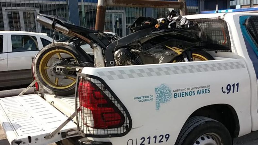 Emiliano resultó gravemente herido tras un choque con su moto en Camino Negro.