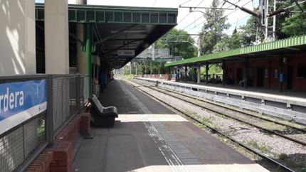 Ocurrió en la estación de Turdera.