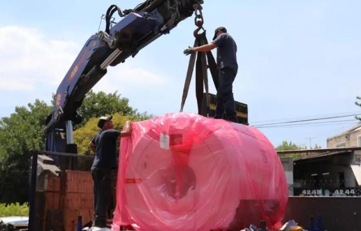 El hospital es financiado por el Ministerio de Obras Públicas de la Nación.