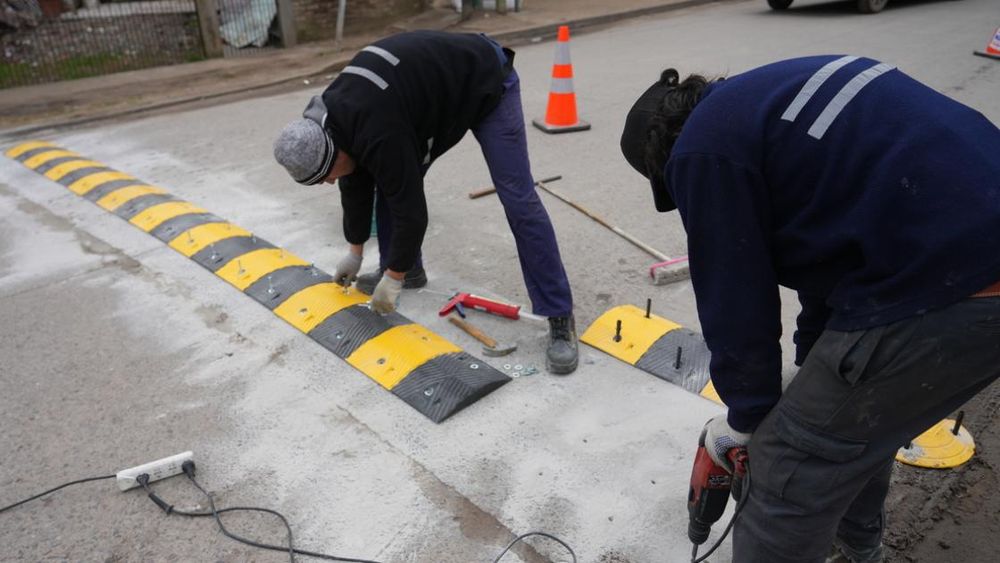 Hubo trabajos en calles de Albertina, Fiorito y Santa Catalina.