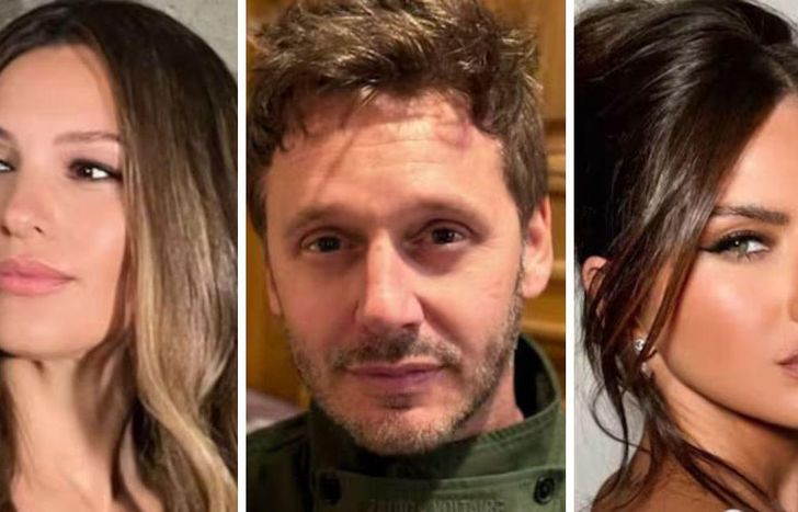 Pampita, Benjamín Vicuña y la China Suárez.