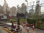 La barrera de Boedo, el lugar donde ocurrió el accidente.