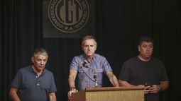 La CGT volvió a cuestionar el proyecto de la reforma laboral. La CGT volvió a cuestionar el proyecto de la reforma laboral.