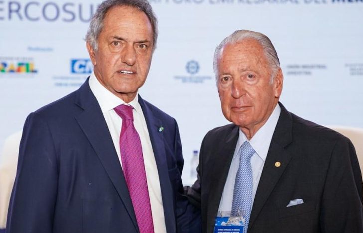 Scioli se reunió con la UIA y pidió cuidar la relación bilateral.