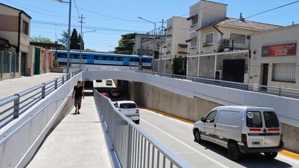 El bajo nivel de Rincón-Vieytes mejoró el tránsito en Banfield.