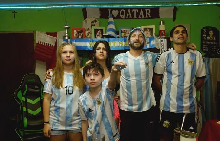 Una escena de Muchachos.