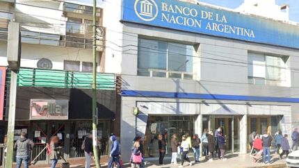 El hecho fue frente al Banco Nación de Banfield.