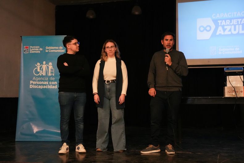 Dieron una capacitaci&oacute;n sobre la Tarjeta Azul para el personal del Municipio.