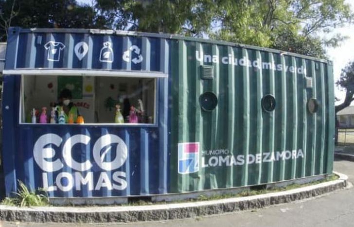 Lomas cuenta con 46 puntos verdes distribuidos en los barrios.