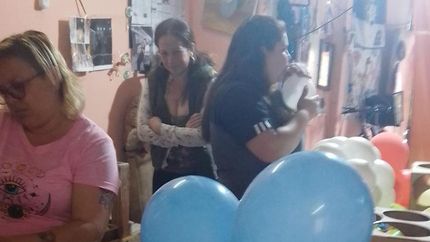 Preparan todo para un gran festejo.