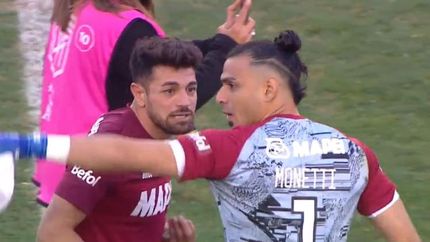 Acosta discutió con Monetti en la única victoria del equipo en la temporada. Acosta discutió con Monetti en la única victoria del equipo en la temporada.