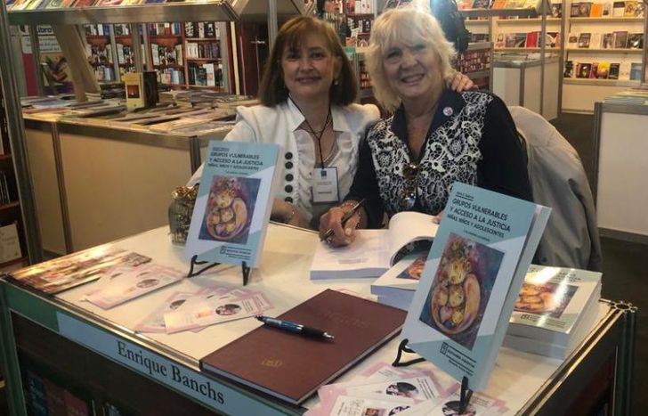 Alicia estuvo presente ayer en La Rural.