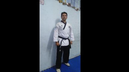 Ricardo Silva tiene 42 años y es deportista de alto rendimiento del Municipio.