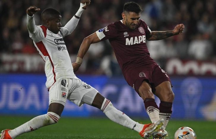 Lanús igualó sin goles con el DIM por la ida de los cuartos de final de la Copa Sudamericana.