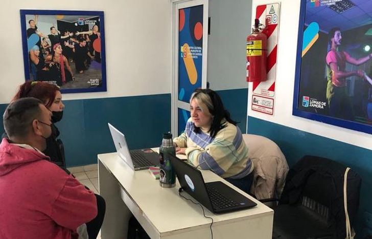 En el Punto Digital de Fiorito anotan de lunes a viernes, a las 9.30.