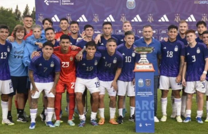 La Sub-23 volvió a imponerse ante Ecuador.