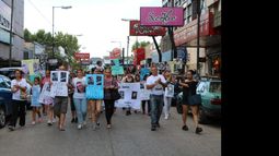 Movilizaron por el crimen de Maxi Dorst