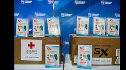 La importante donación de la Cruz Roja de Lomas al personal de salud del Municipio
