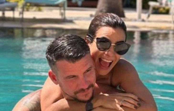 Agustina y su esposo.