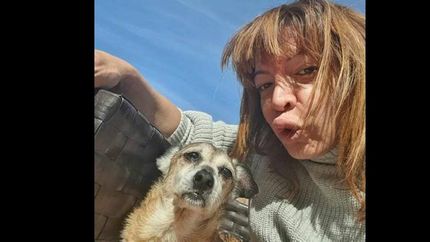 lizy despidio a su perrita fruz