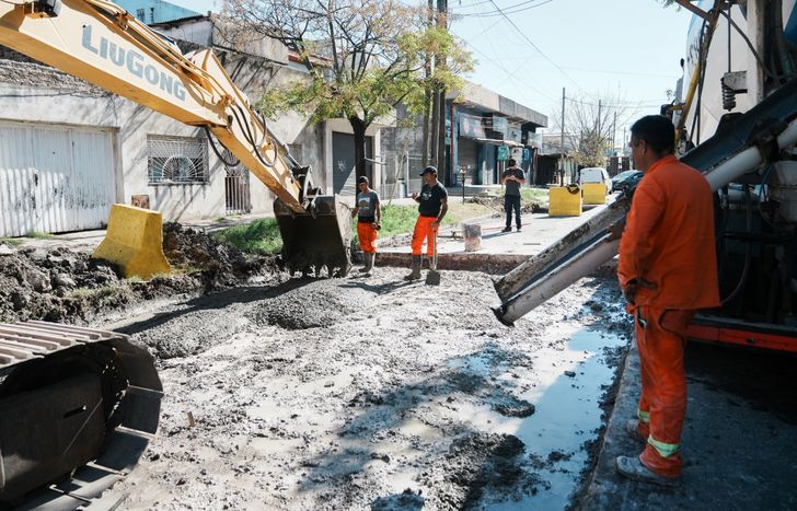 Las obras llegan a distintas localidades de Lomas.