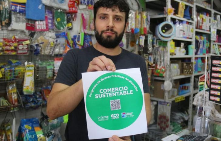 Los comerciantes, comprometidos con el cuidado ambiental.