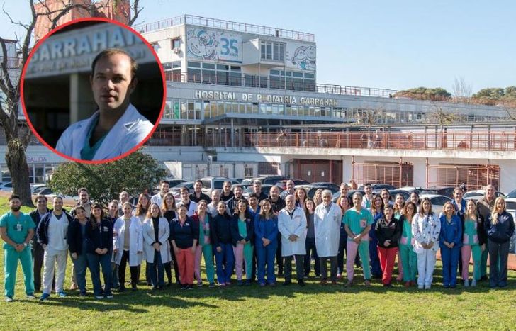 Trabajaron 100 profesionales en el triple trasplante.