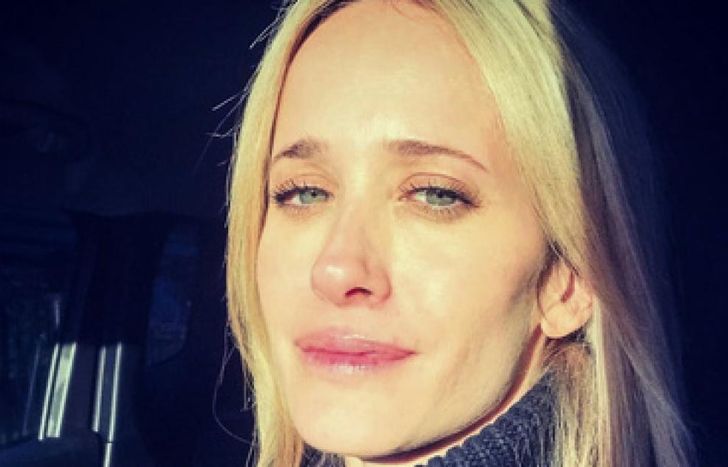 Julieta Prandi, en un duro momento.