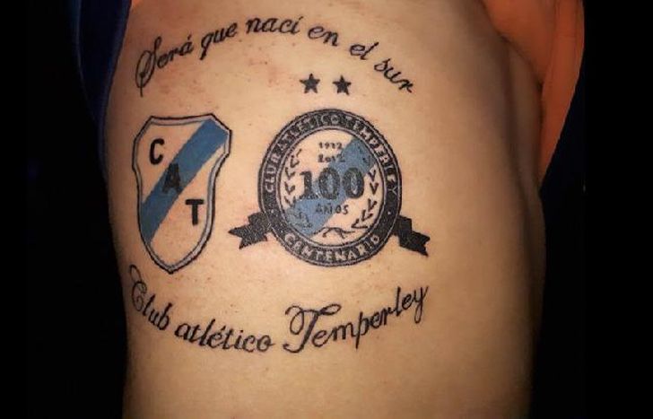 Temperley le propuso a los hinchas mostrar sus tatuajes Gasoleros.