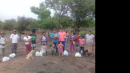 Daniel Donadio viaja cada tres meses para llevar donaciones.