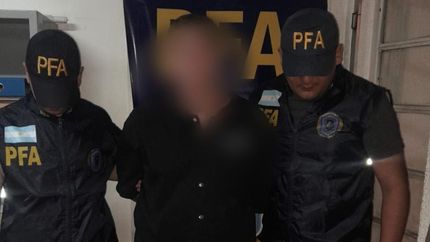 La detención fue realizada por la Policía Federal.