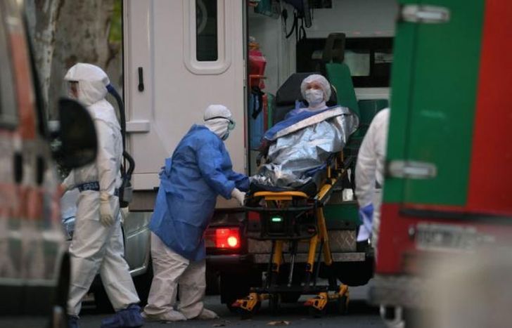 La ocupación de camas está por debajo del 60%.