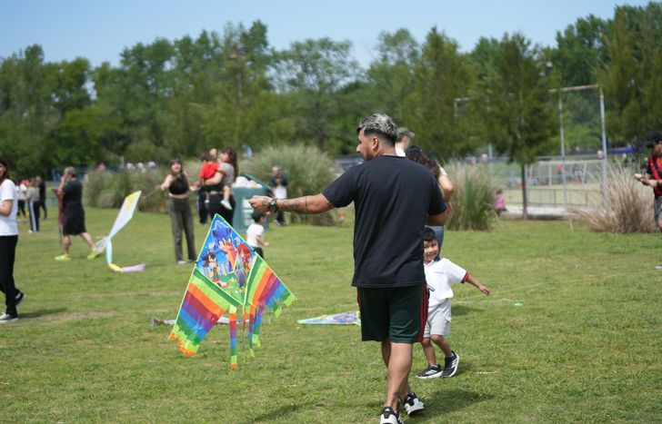 Las plazas y parques de Lomas de Zamora son lugares de encuentro.