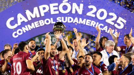 Lanús ganó la Copa Sudamericana 2025.
