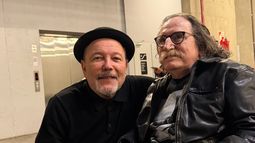 Rubén Blades y Charly García.&nbsp;