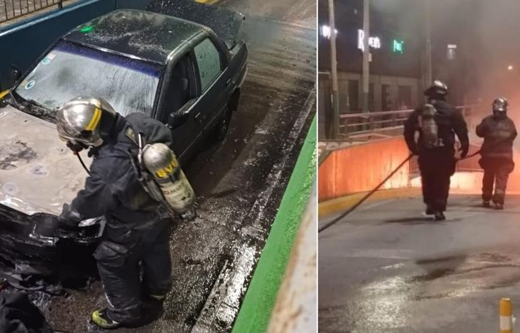 Las llamas fueron sofocadas por los Bomberos Voluntarios de Lomas de Zamora.