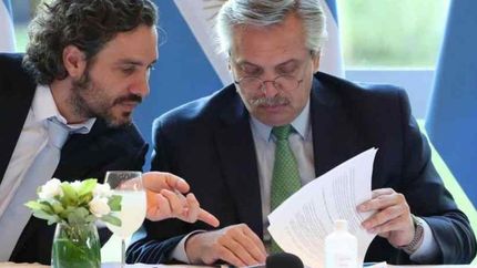 Santiago Cafiero habló de la reelección de Alberto Fernández.