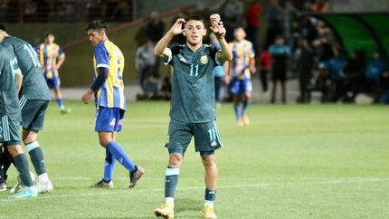 Diego Barros marcó el tercer gol. Diego Barros marcó el tercer gol.