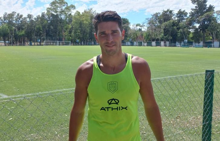 Dylan Gissi se recupera de su dura lesión ocurrida en la Copa Argentina.