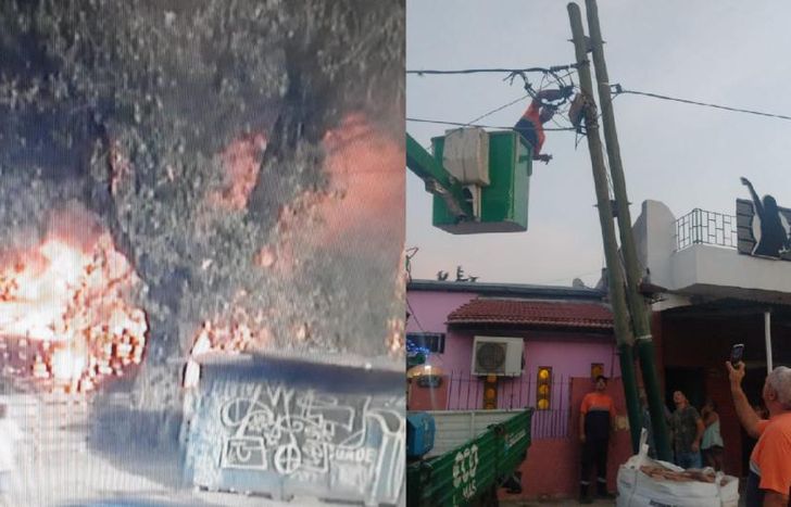 Ocurrió ayer por la tarde.