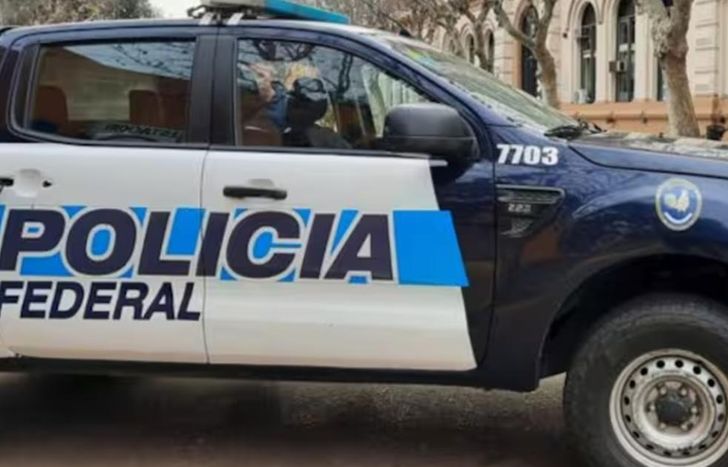 El operativo fue llevado a cabo por la Policía Federal Argentina.