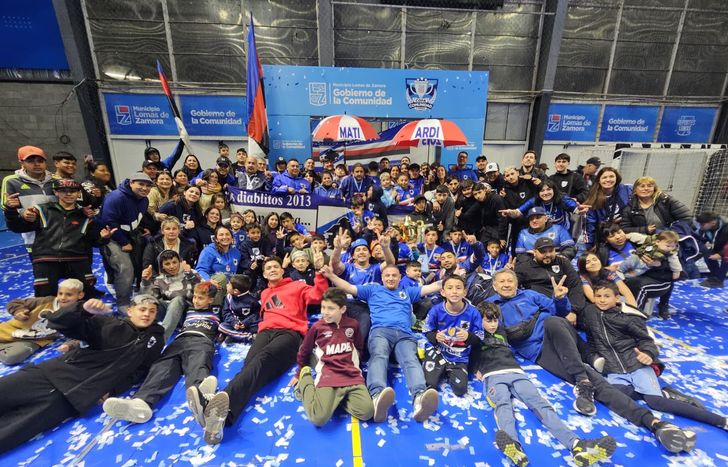 La categoría 2013 de Sampdoria de Temperley sumó un nuevo titulo.
