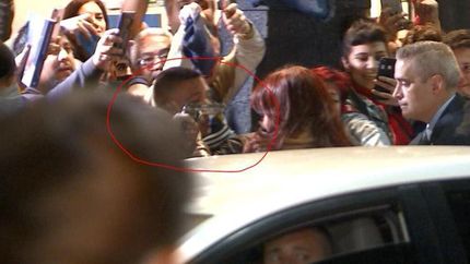 detuvieron a un hombre que intento dispararle a cristina