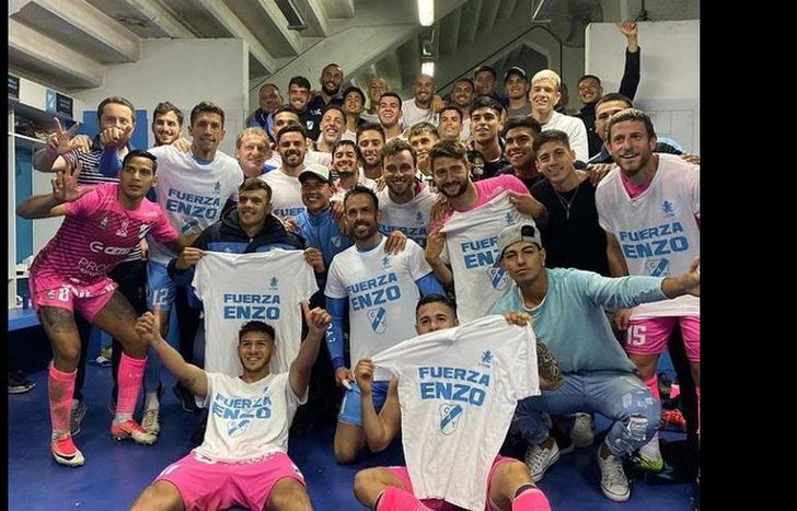 El plantel Celeste siempre se mostró solidario ante el futbolista.