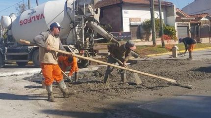 En las últimas semanas repararon varios tramos de calles y avenidas.